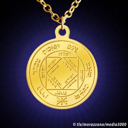 Médaille de Salomon Soleil N°1, dorée