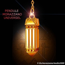 PENDULE MORAZZANO UNIVERSEL, Doré Or 18 Carats