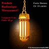 PENDULE RADIONIQUE UNIVERSEL MORAZZANO DORURE OR 18 CARATS